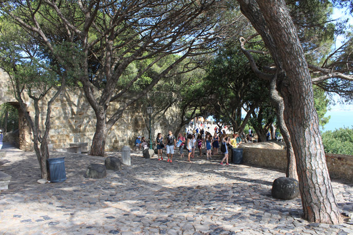 Jardim do Castelo de São Jorge