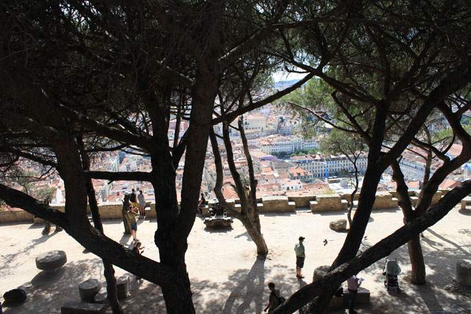 Jardim do Castelo de São Jorge