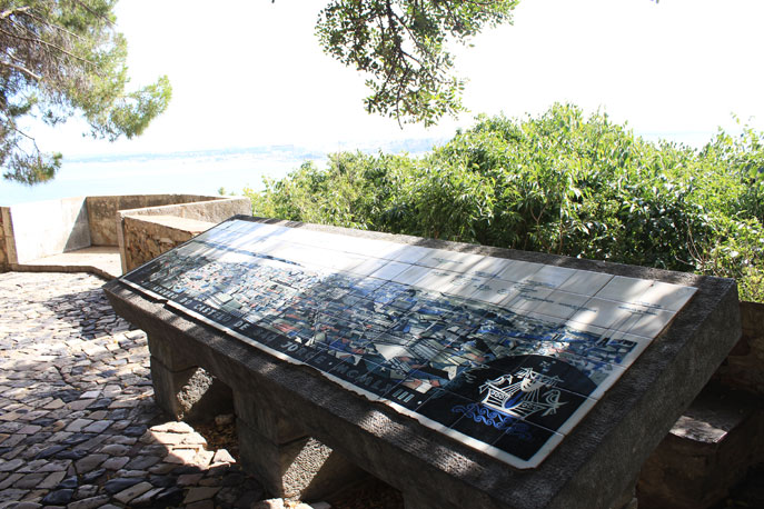 Jardim do Castelo de São Jorge