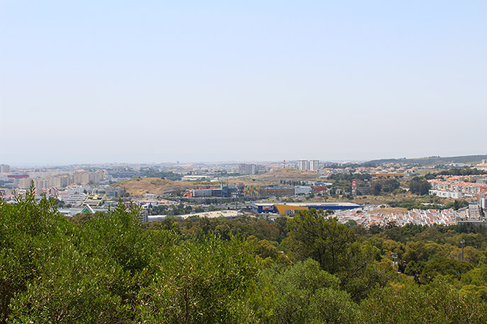 Viewpoint of Luneta dos Quartéis