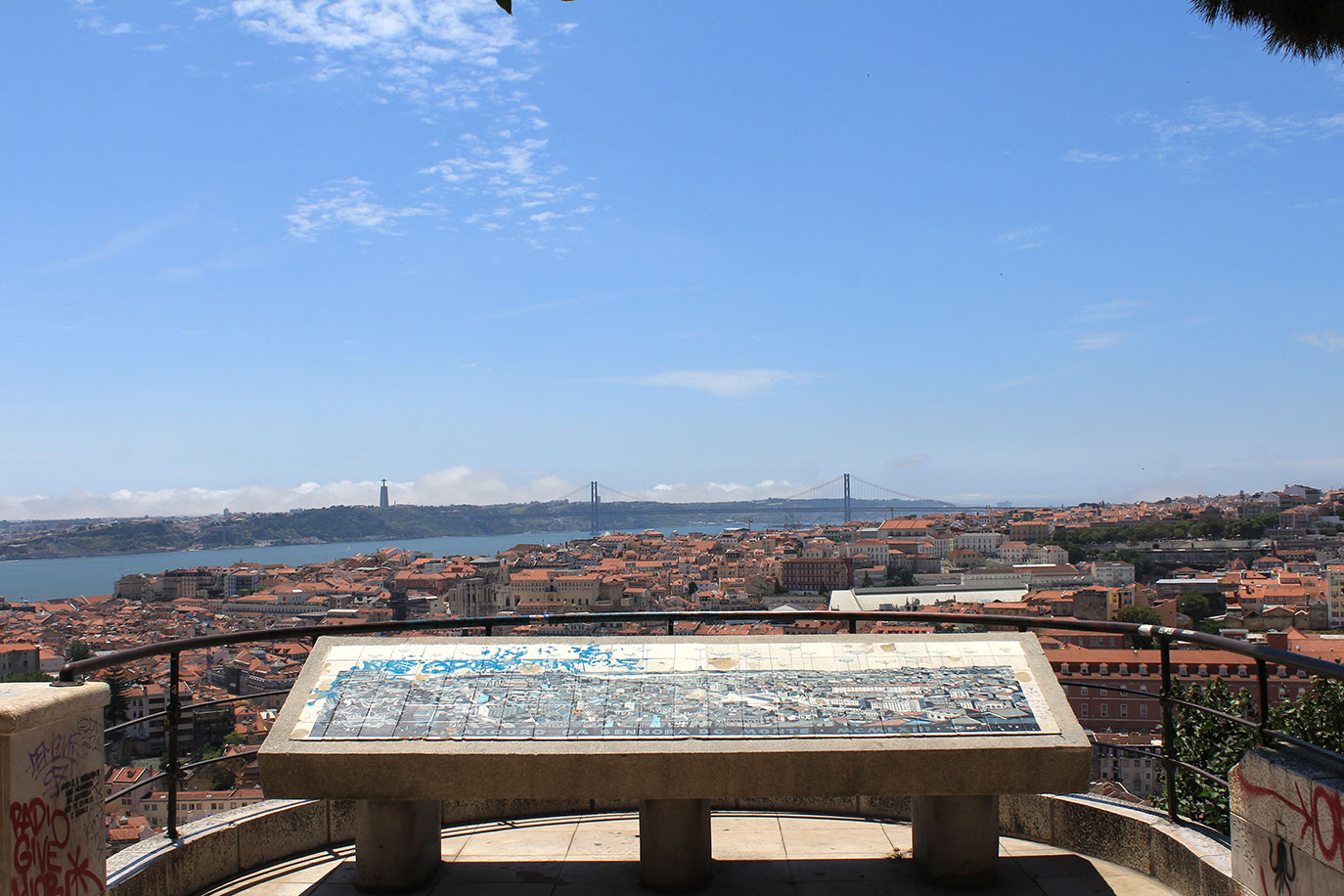 Miradouro Da Senhora Do Monte Em Lisboa Portugal Miradouro Da Senhora Do Monte Em Lisboa Portugal