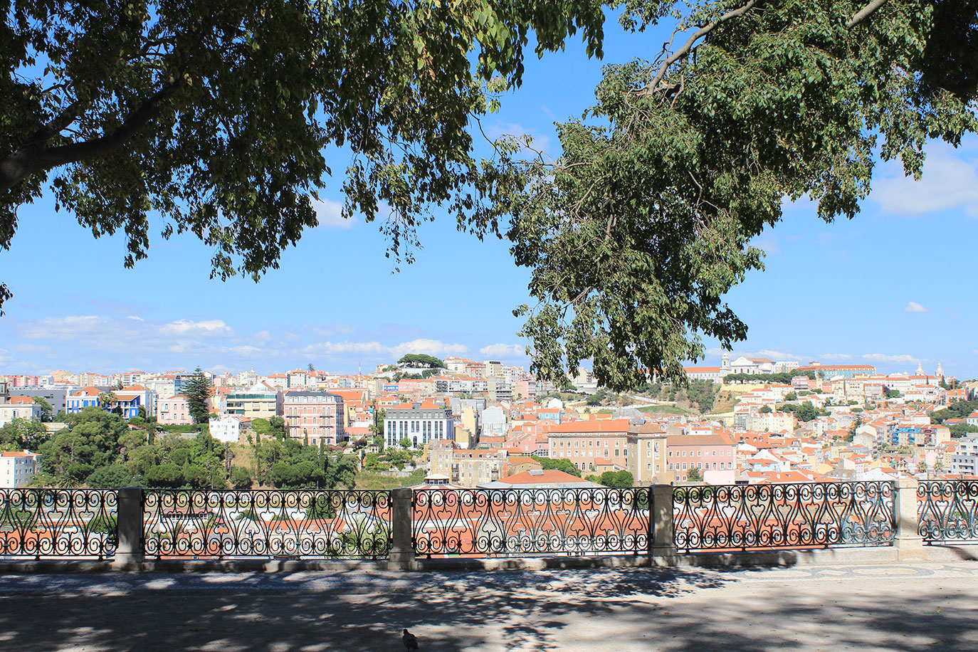 Miradouro de São Pedro de Alcântara em Lisboa • Portugal