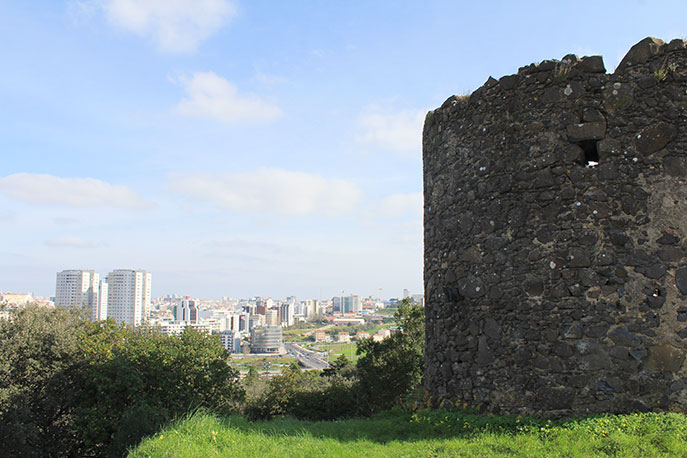 Viewpoint of Moinho das Três Cruzes do Calhau