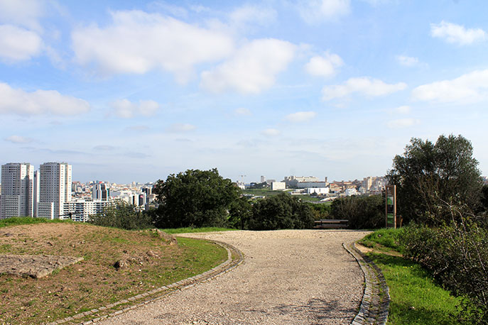 Viewpoint of Moinho das Três Cruzes do Calhau