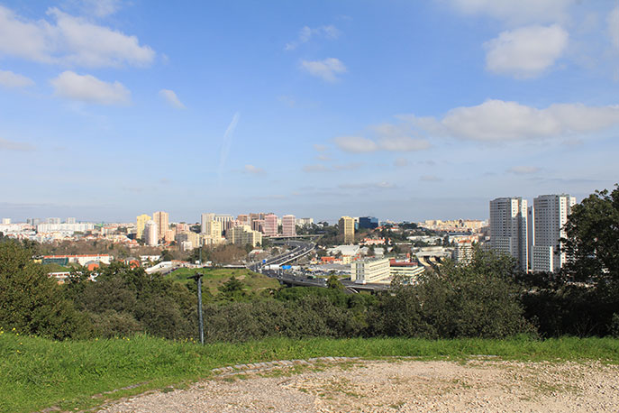 Viewpoint of Moinho das Três Cruzes do Calhau