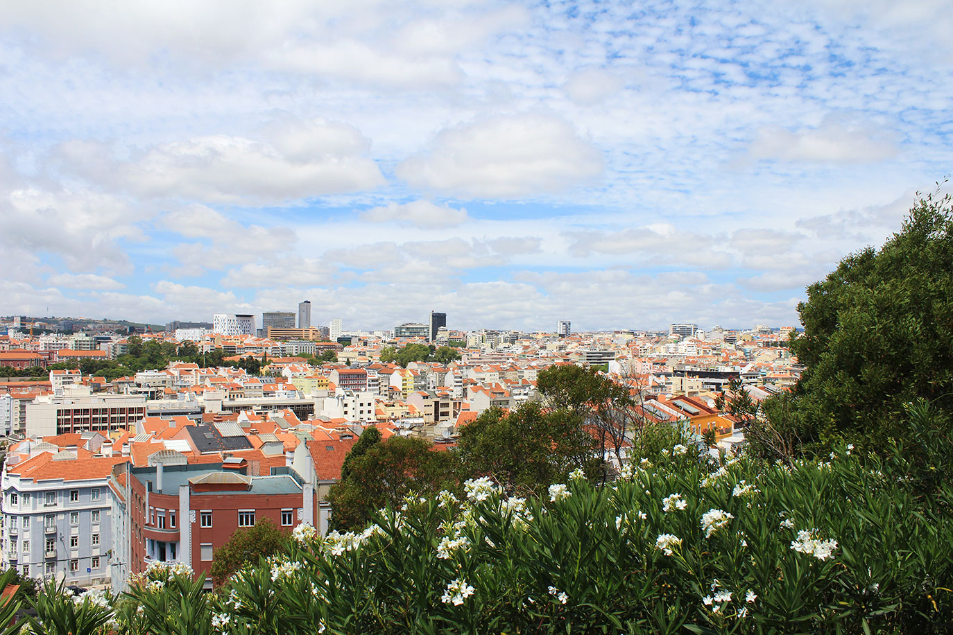 Miradouro do Monte Agudo em Lisboa • Portugal