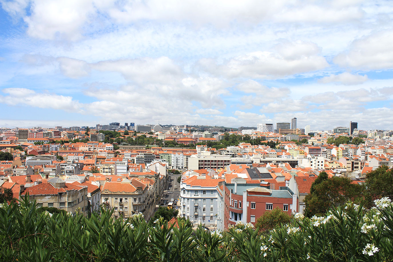 Miradouro do Monte Agudo em Lisboa • Portugal