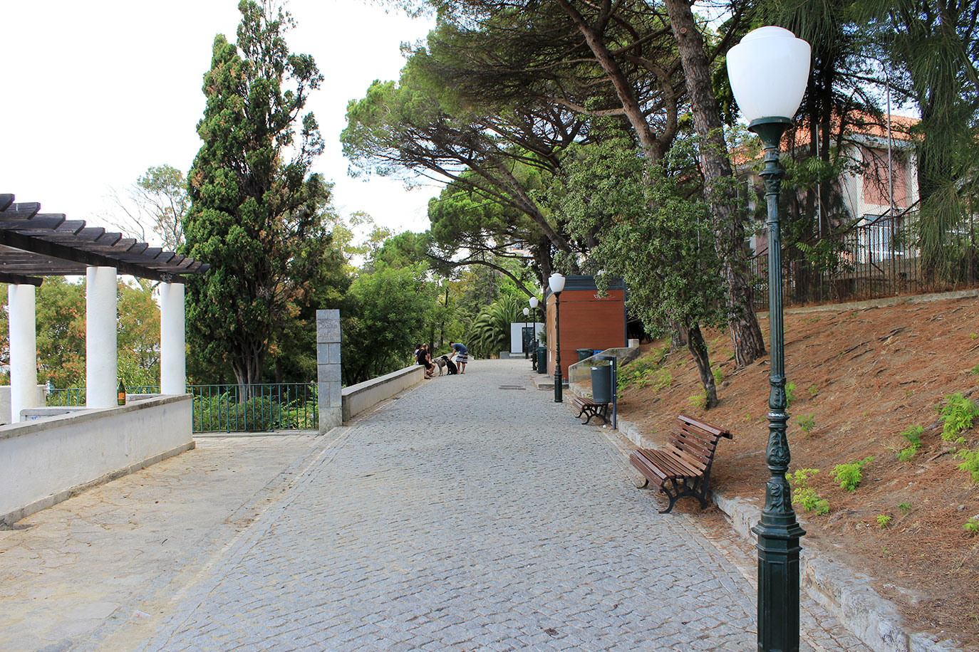 Miradouro do Monte Agudo em Lisboa • Portugal