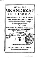 book cover of the Book of Lisbon's Greatnesses